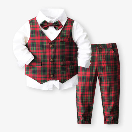 Tartan Tidings Boys Holiday Set