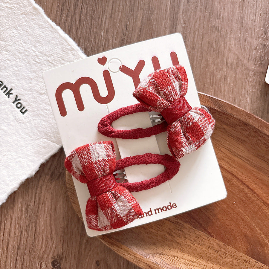 Christmas Charm Twin Bow Sets