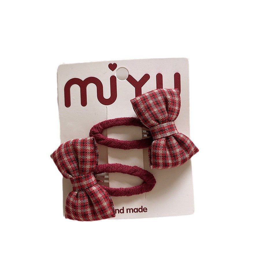 Christmas Charm Twin Bow Sets