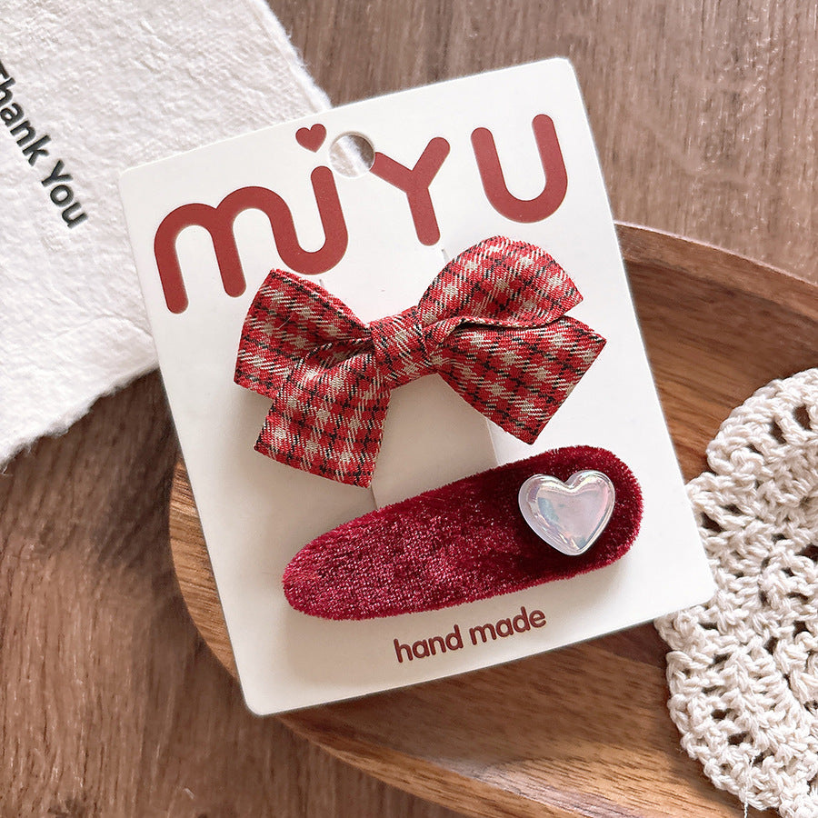 Christmas Charm Twin Bow Sets