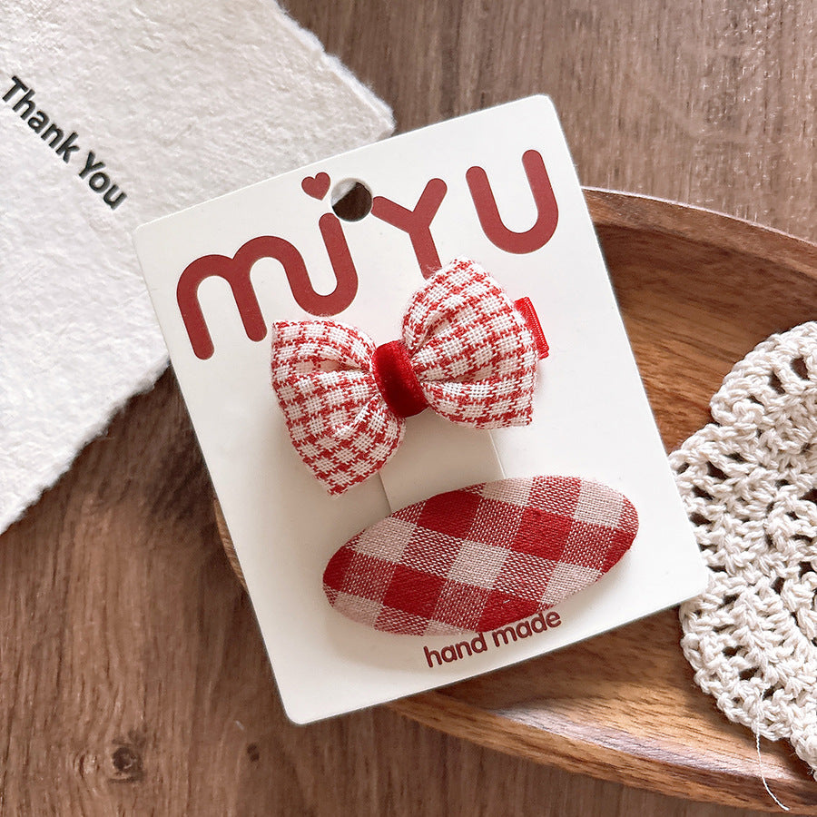 Christmas Charm Twin Bow Sets