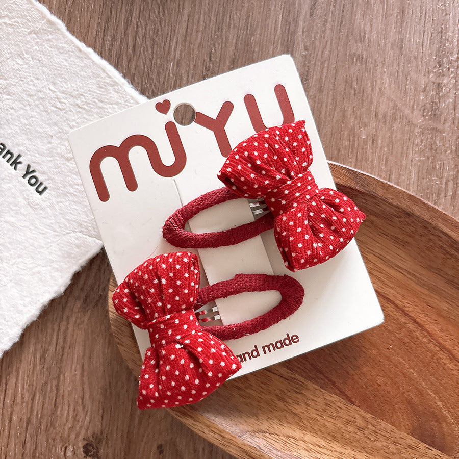 Christmas Charm Twin Bow Sets