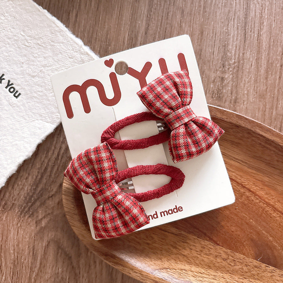 Christmas Charm Twin Bow Sets