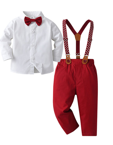 Starred Suspender Boys Corporate Set