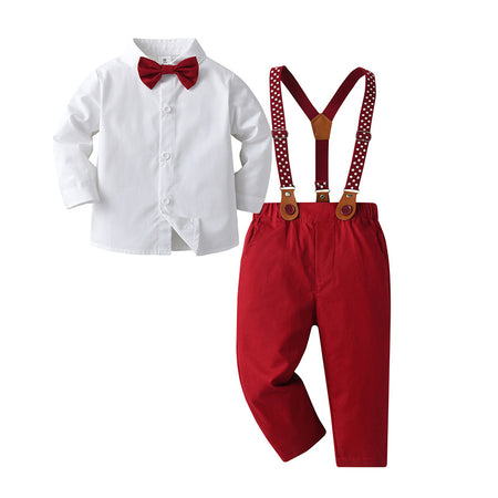 Starred Suspender Boys Corporate Set