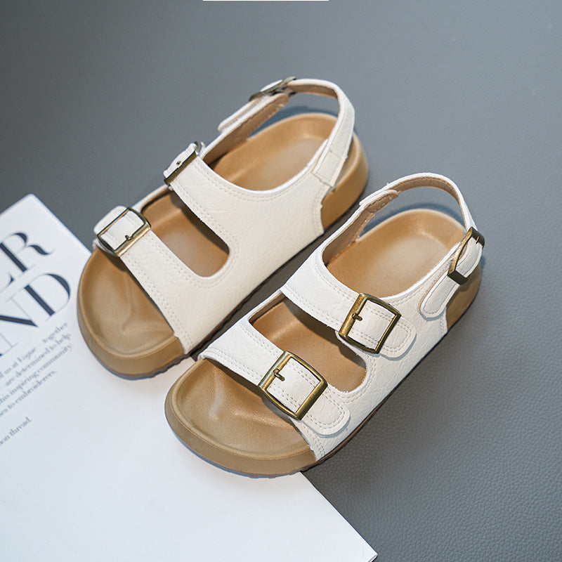 Buckle Up Adjustable Footbed Sandals