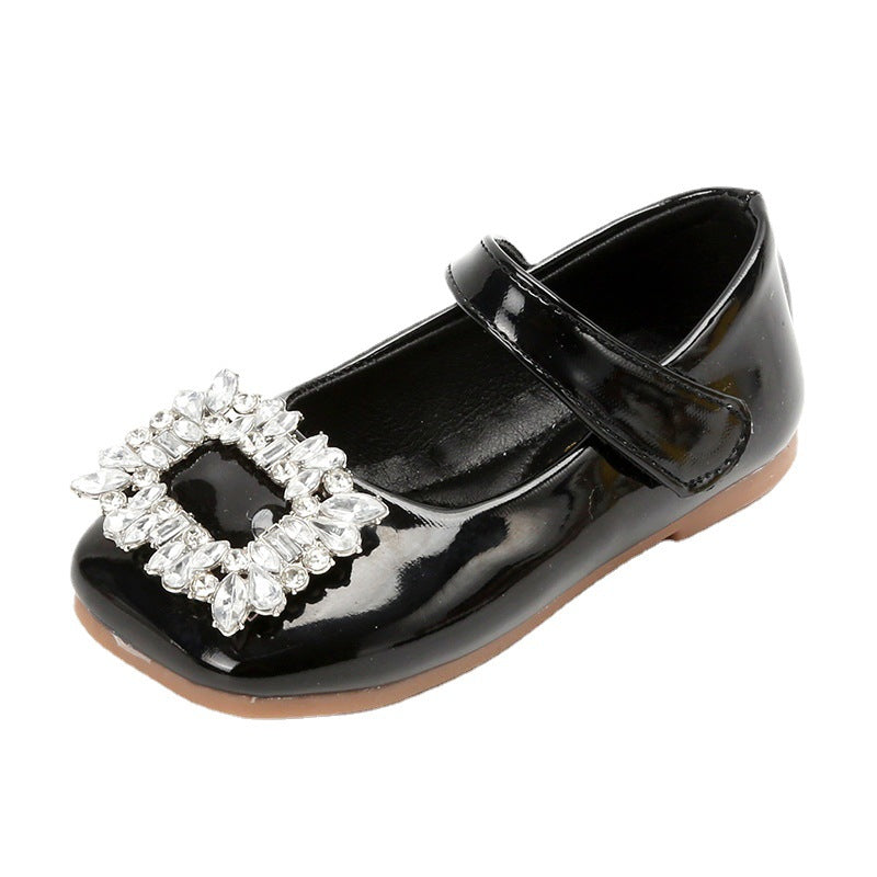 Little Duchess Square Gemstone Flats