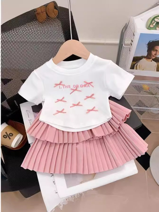 Blossom Bow Charm Two-piece Set