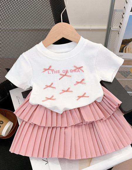 Blossom Bow Charm Two-piece Set