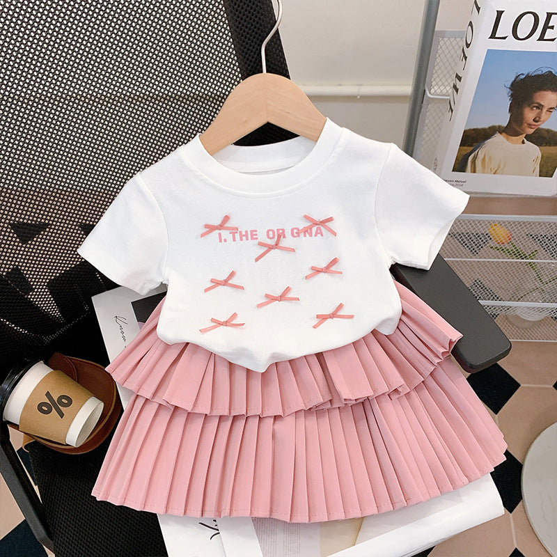 Blossom Bow Charm Two-piece Set