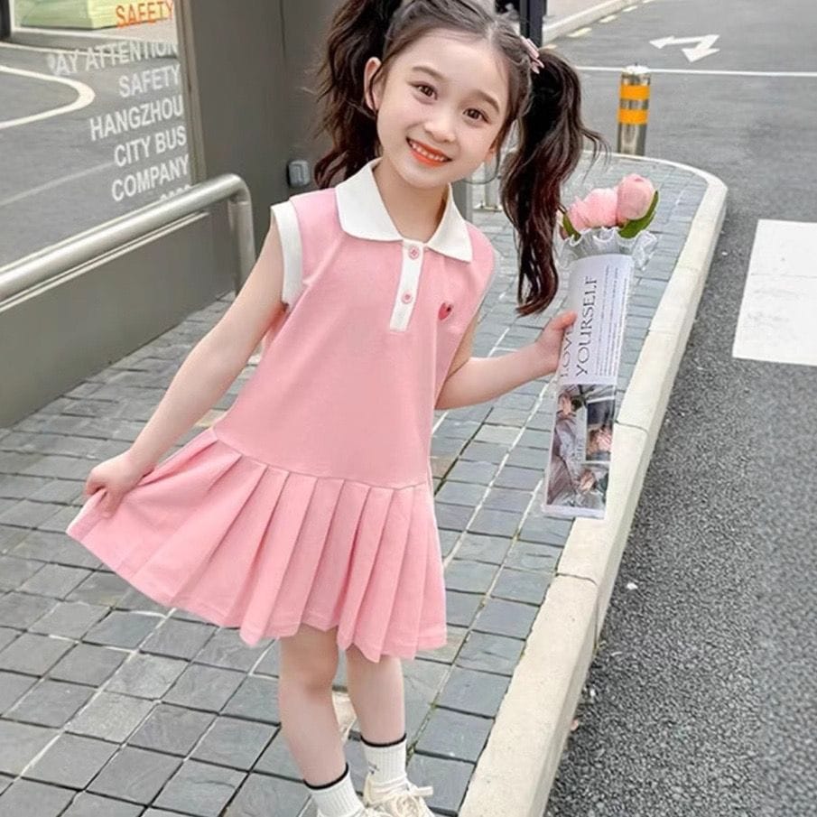 Spring Mini Charm Polo Dress