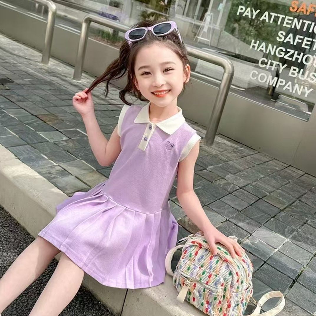 Spring Mini Charm Polo Dress