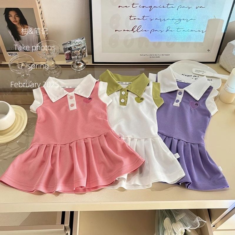 Spring Mini Charm Polo Dress