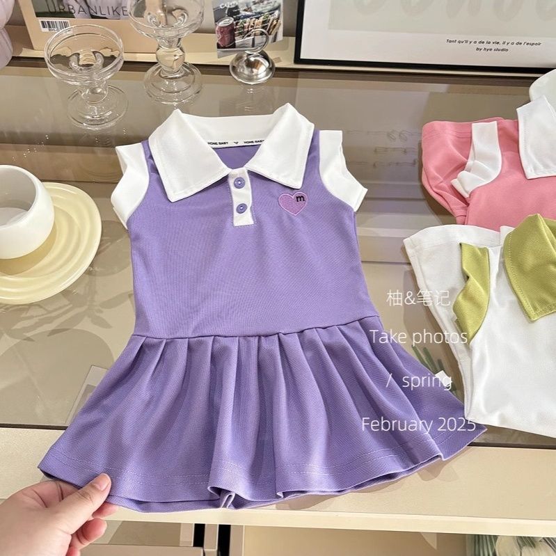 Spring Mini Charm Polo Dress