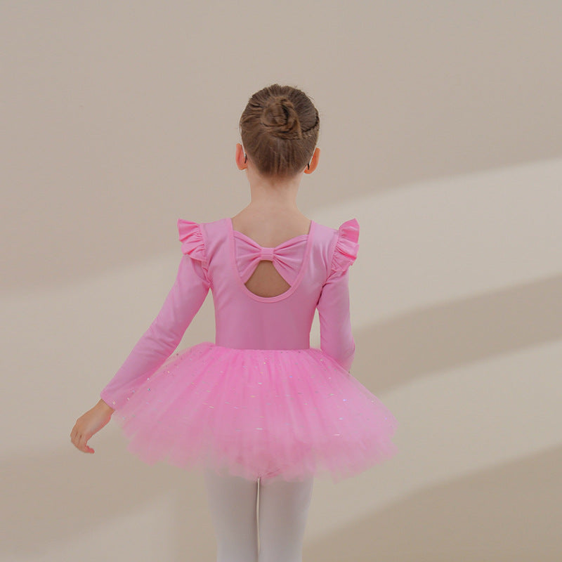 Little Ballerina Starry Night Bow-Back Dance Set