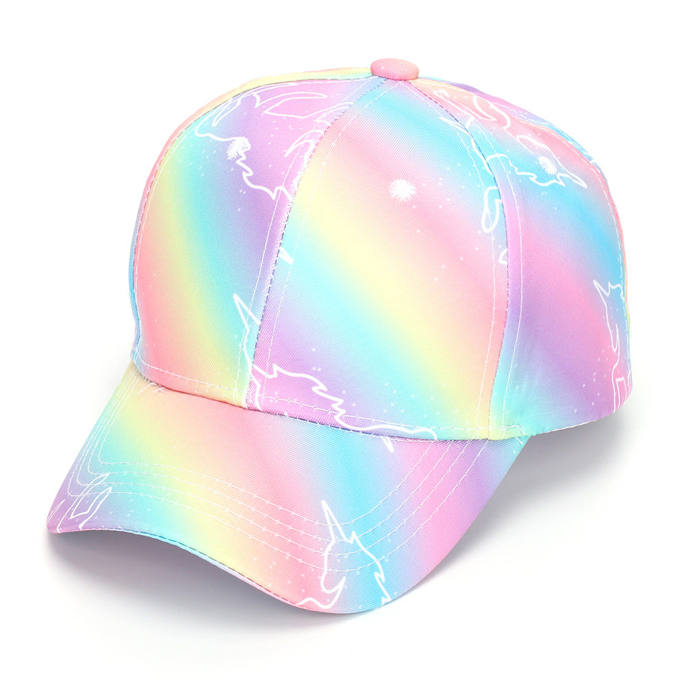 The Pastel Prism Kids' Unicorn Baseball Cap