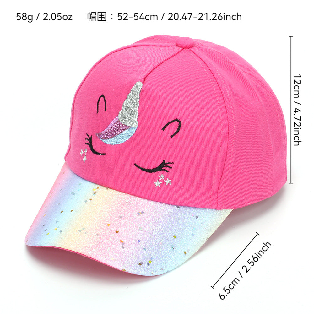 Sparkle Shine Kids' Magical Unicorn Baseball Cap
