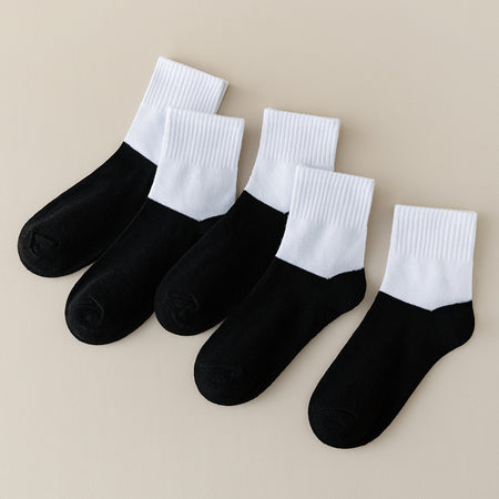 Contrast Crew Socks