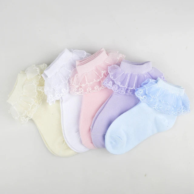 Cute Lace Frill Socks