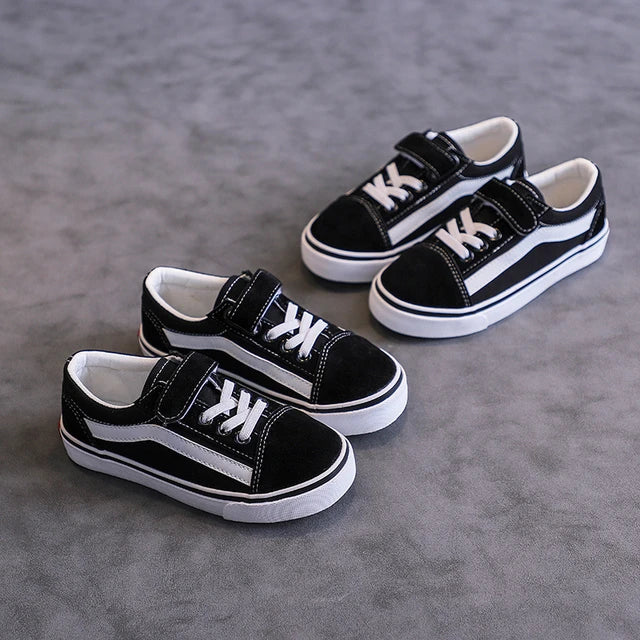 Vans Inspired Kids Low Rise Canvas.
