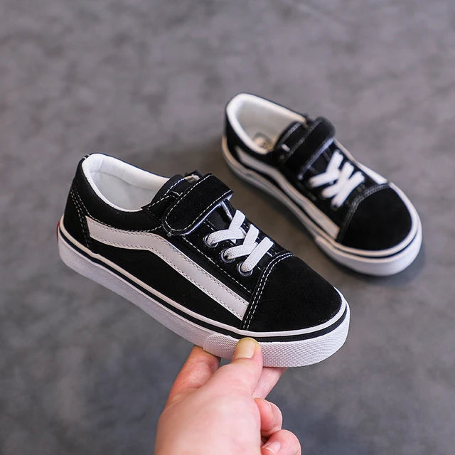 Vans Inspired Kids Low Rise Canvas.