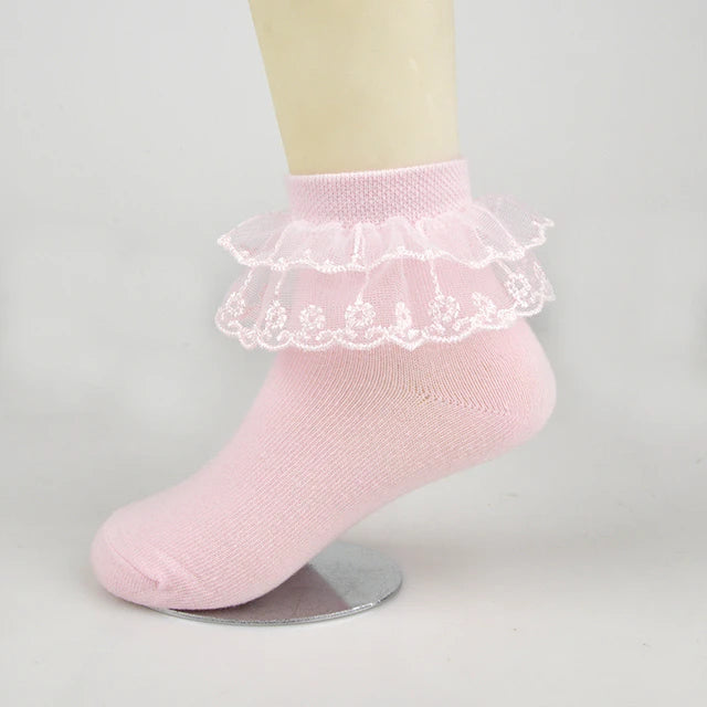 Cute Lace Frill Socks