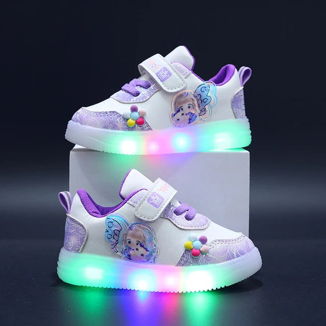 Disney Princess Light Up Sneakers