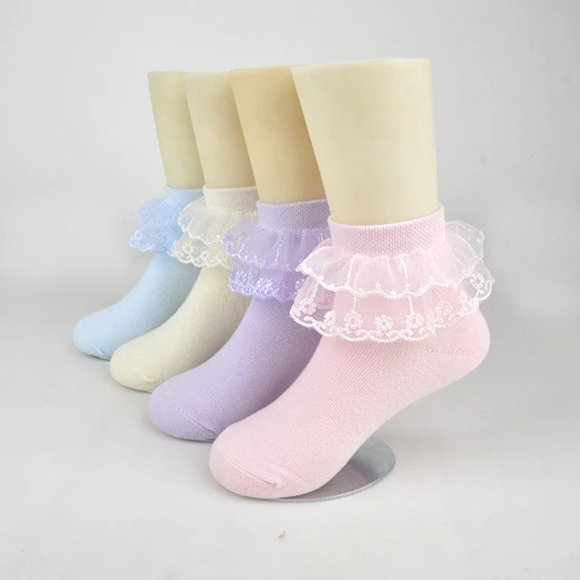 Cute Lace Frill Socks