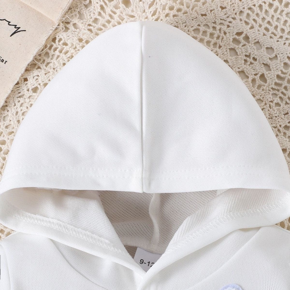 3D Flower Hoodie & Cargo Denim Set