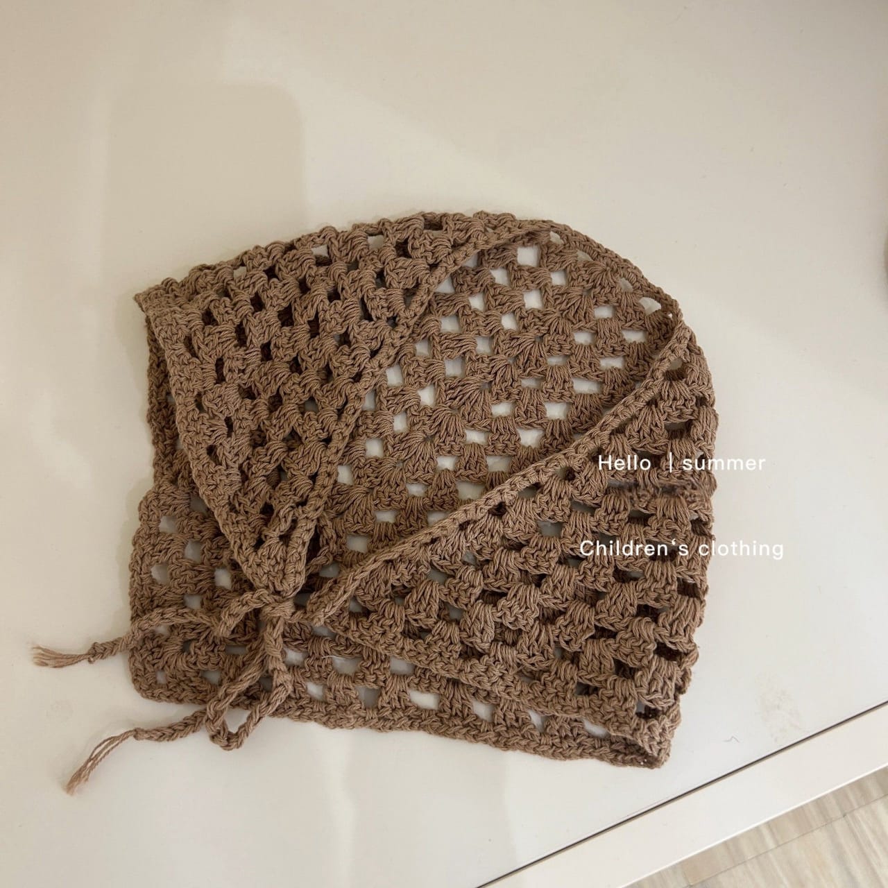 Boho Chic Crochet& Lace Dress with Capelet Set