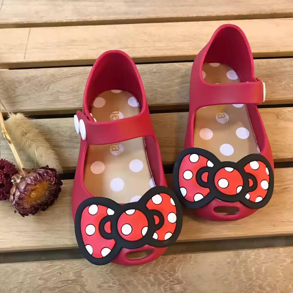 Mickey Mouse Girls Jelly Shoes