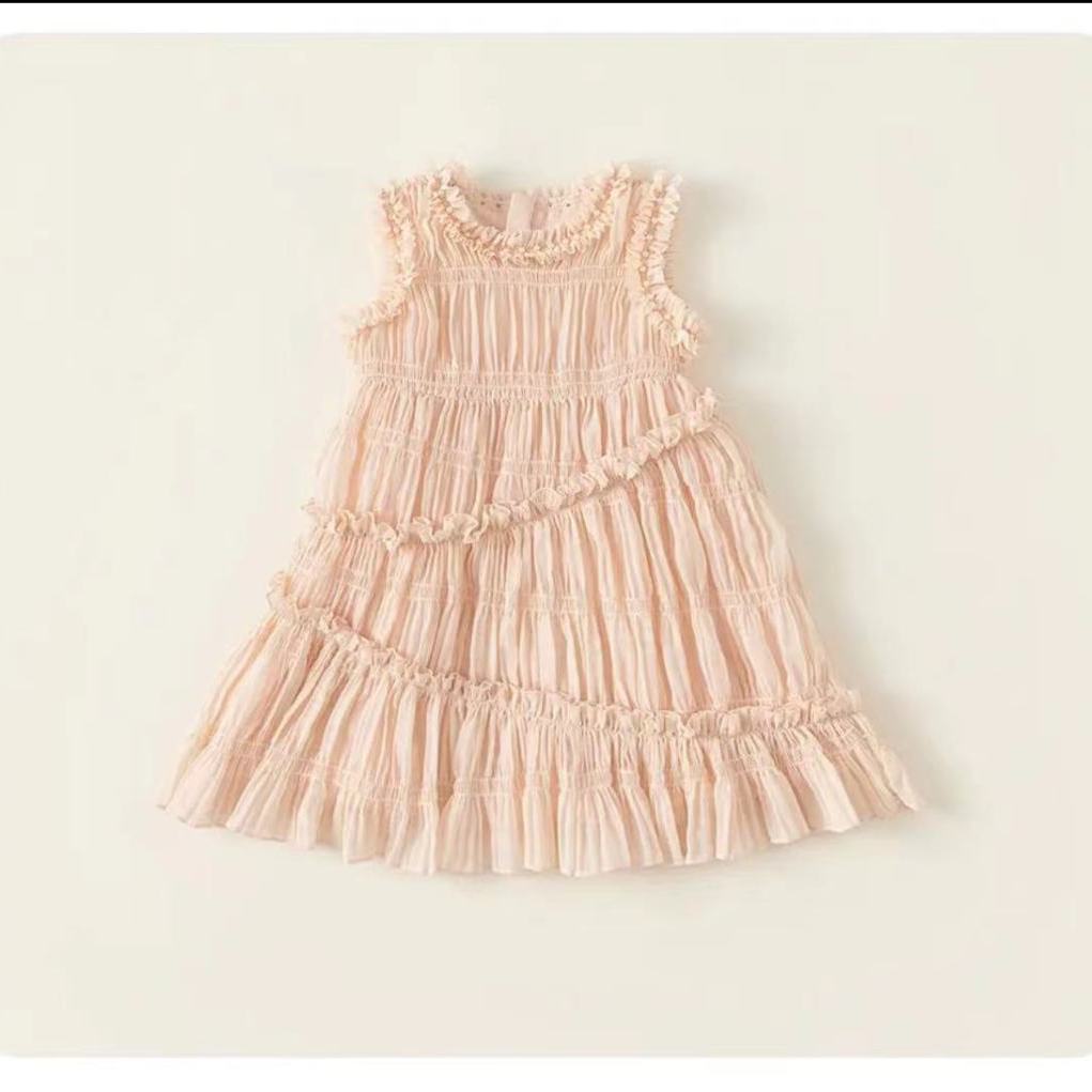Pretty Ruffled Tiered Princess Dress