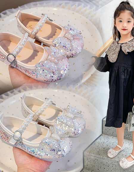 The Lyra Starry Bowknot Shoe