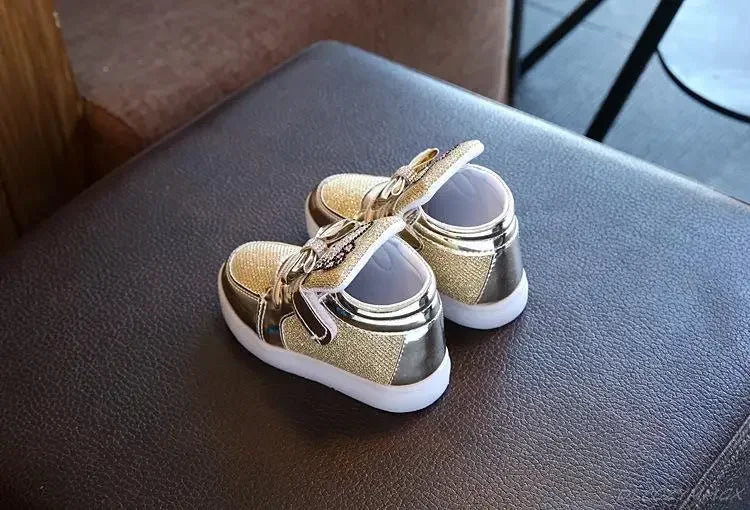 Twinkle Kitty Led High Top Sneakers