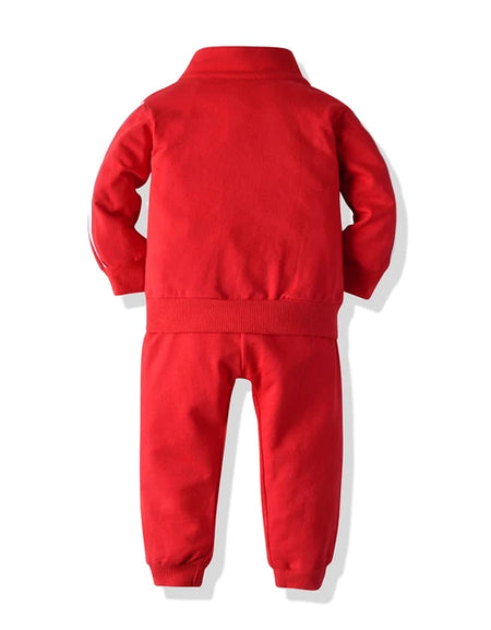 Unisex Kids Cool Zip Up Tracksuit Set