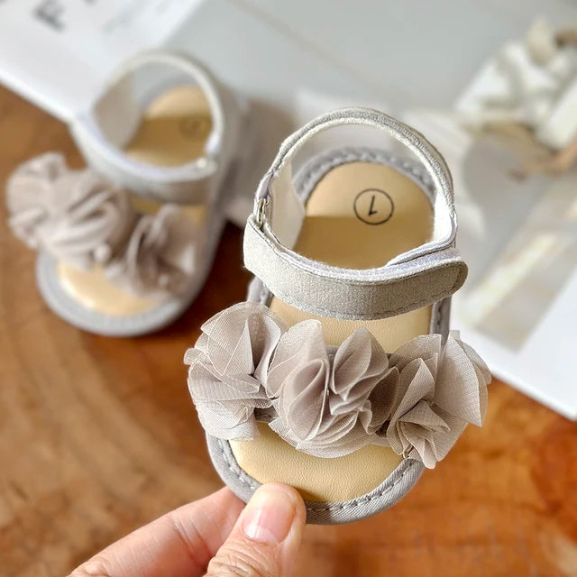 Petals Detail Baby Sandals