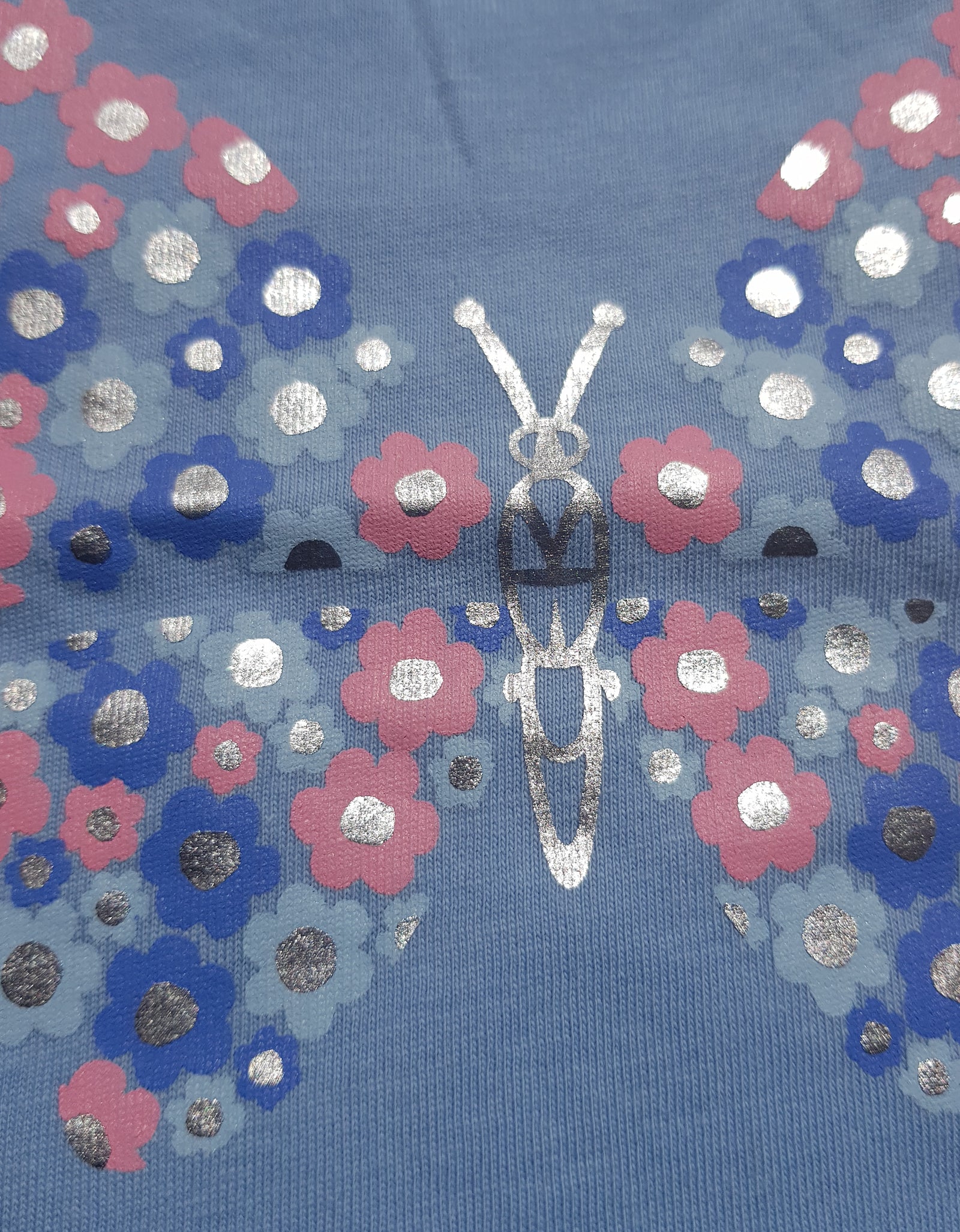 Primark Girls' Butterfly Longsleeve T-Shirt.