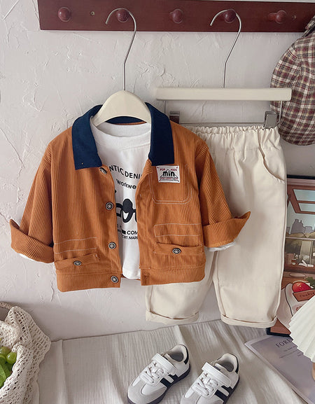 3-piece Mini Maven Jacket, Tee and Pants Set