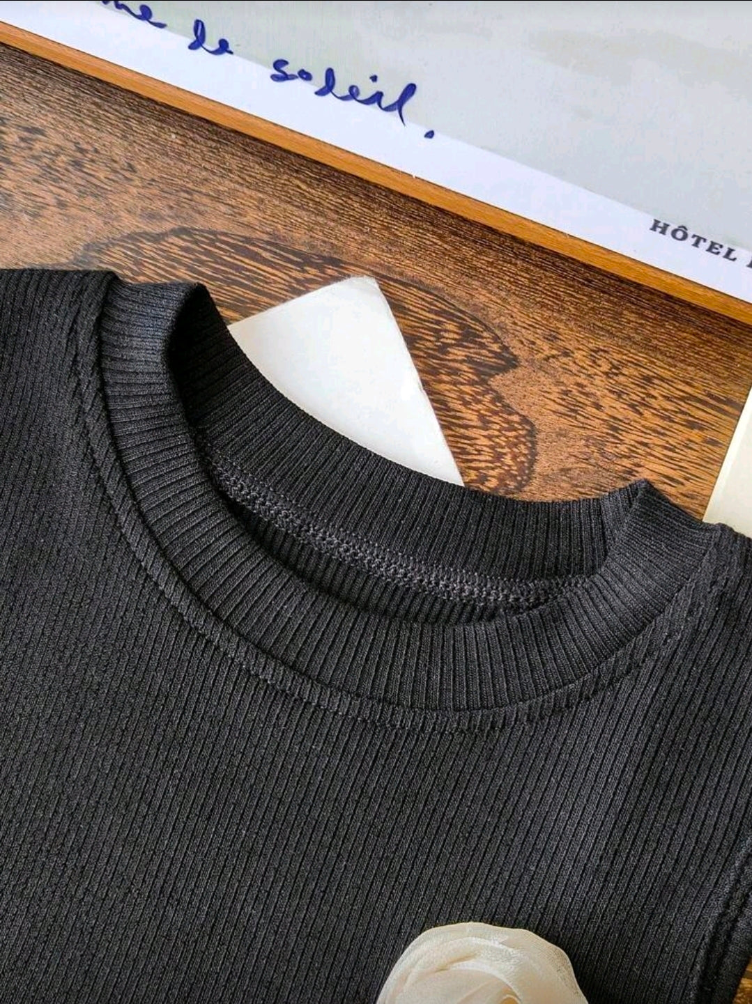 Pearl Pop, Rose & Ruffle Pants Set