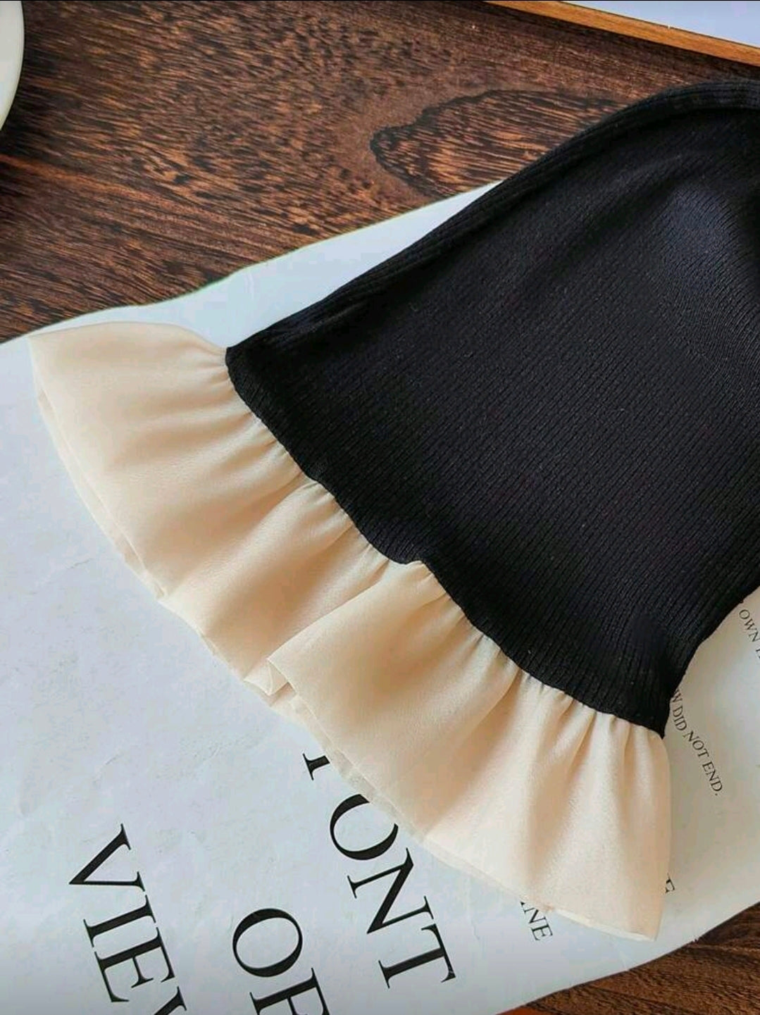 Pearl Pop, Rose & Ruffle Pants Set