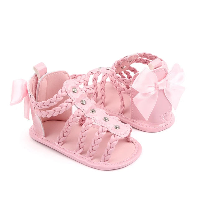 Baby Woven Gladiator Sandals