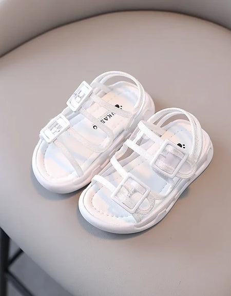 Translucent Double Vamp Kids Sandal