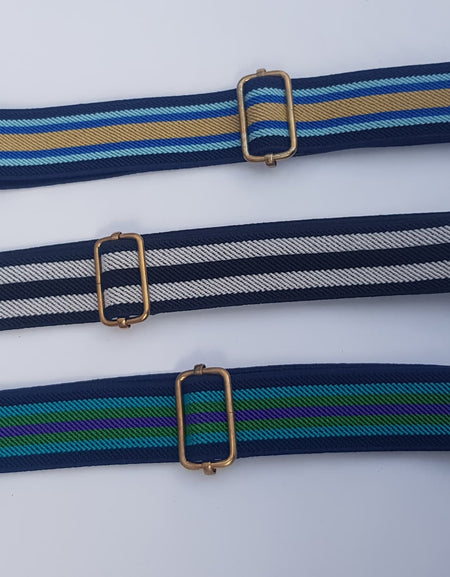 Kids Striped Elastic Belt