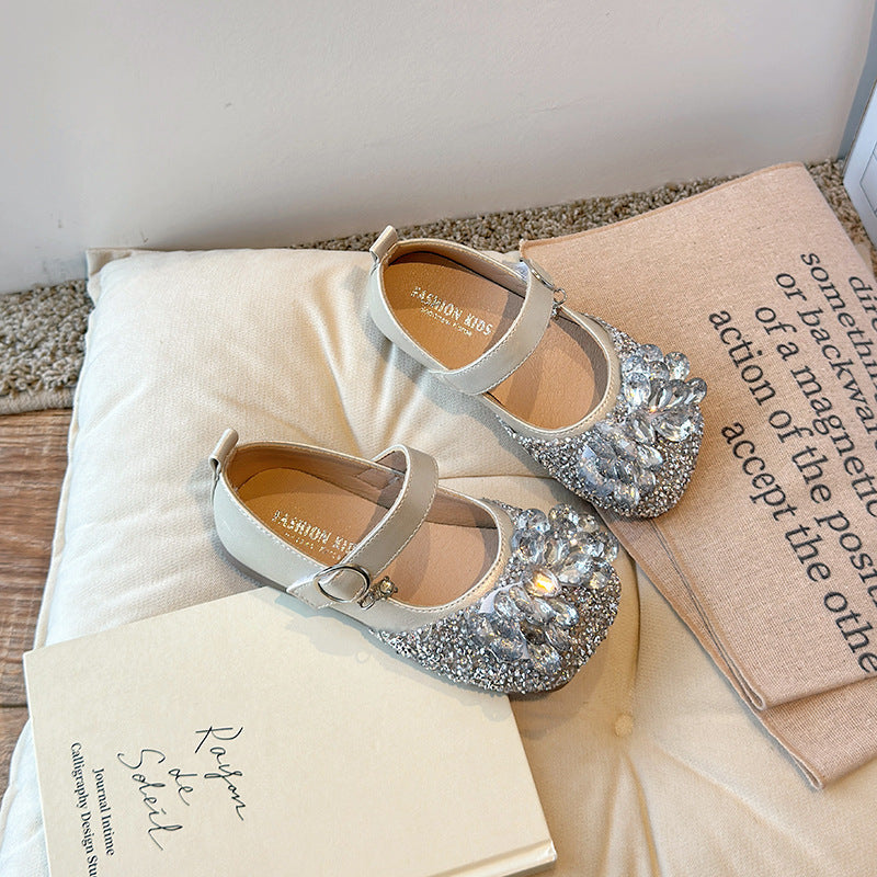 Mini Royale Crystal Flats