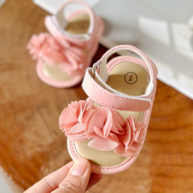 Petals Detail Baby Sandals