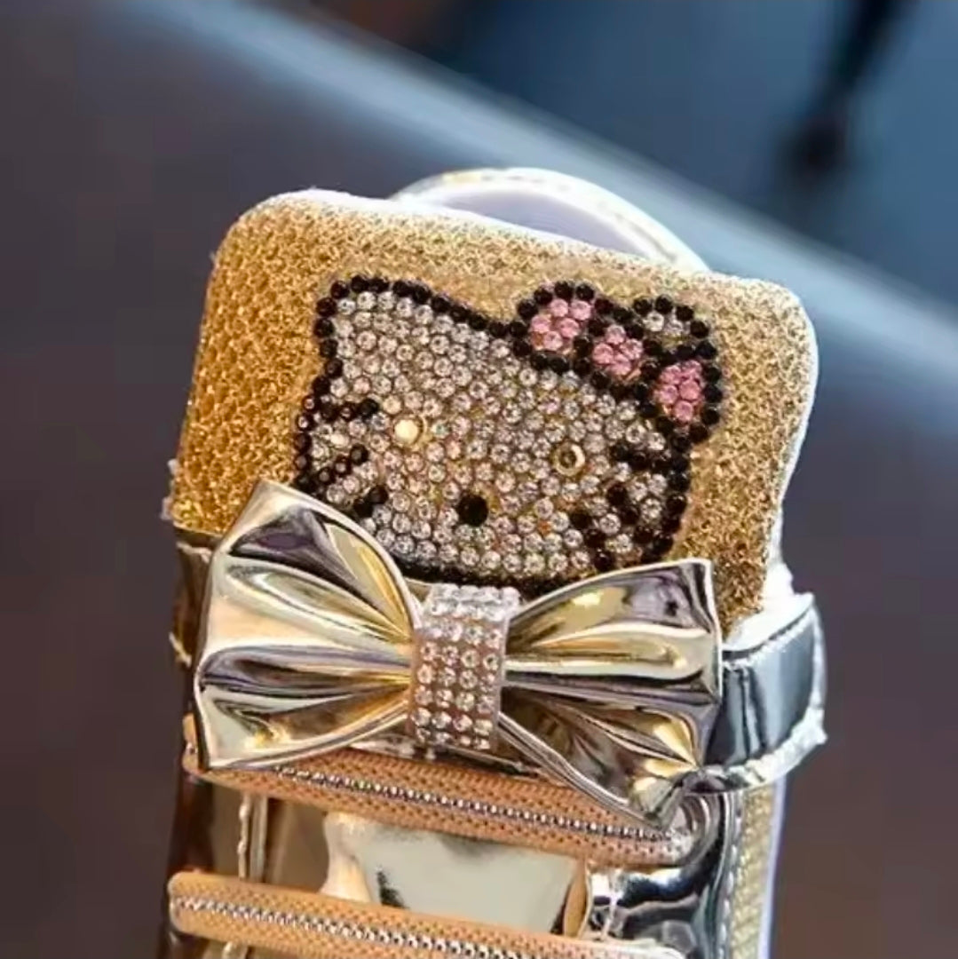 Twinkle Kitty Led High Top Sneakers