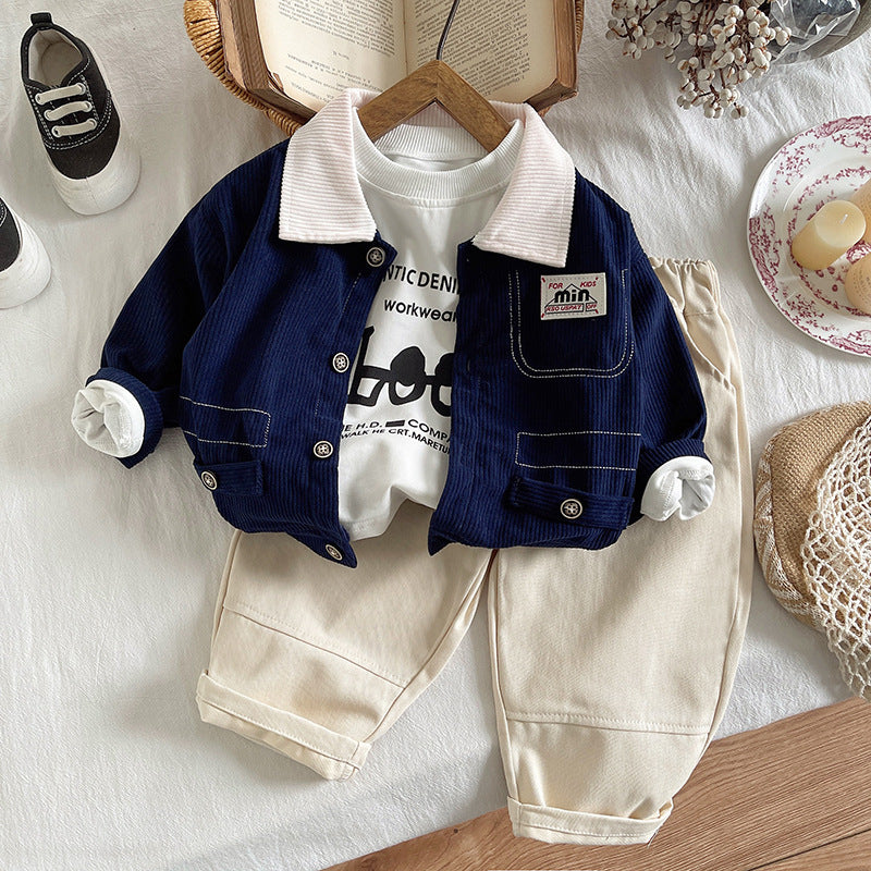 3-piece Mini Maven Jacket, Tee and Pants Set