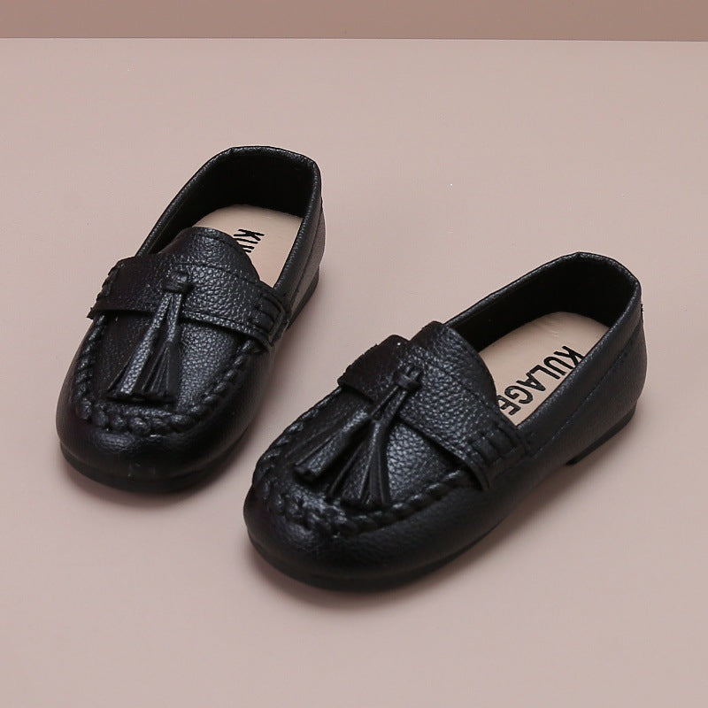 Dapper Boys Tassel Loafers