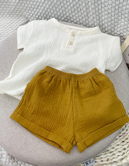Mustard & Cotton Unisex 2Piece Comfort Set