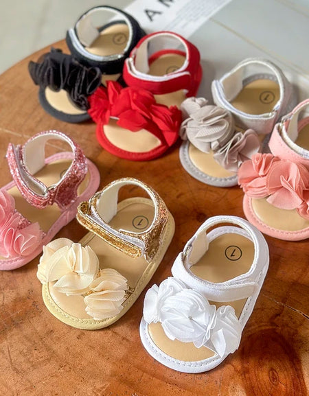 Petals Detail Baby Sandals